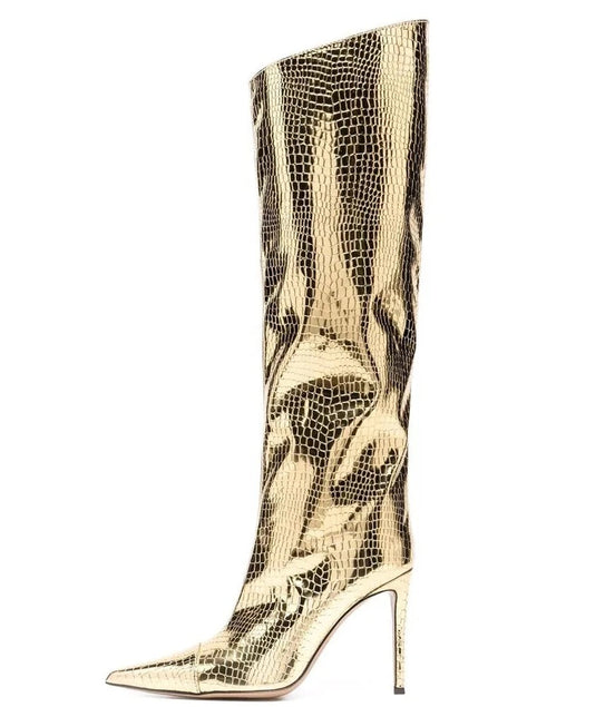 Shaker Heel Boots