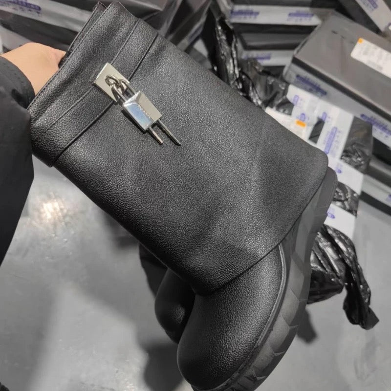 Venchi Fur Shark Boots