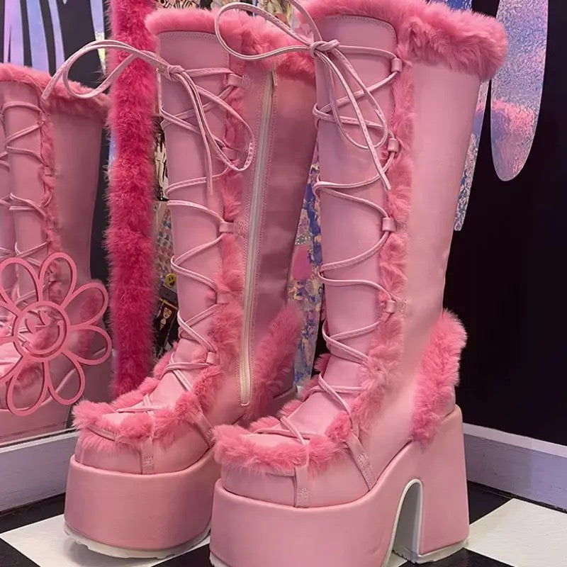 Dolls Heel Boots