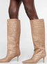 Matte N’ Stone Heel Boots - Dupe Department 