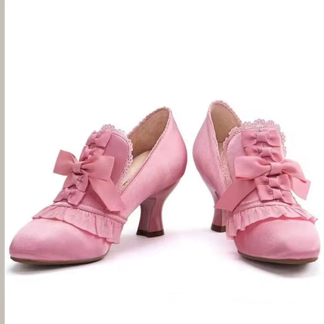 Silk Balleto Heels
