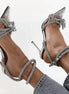 Crystal Bow Heels