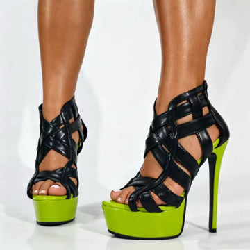 She Go Platform Heels