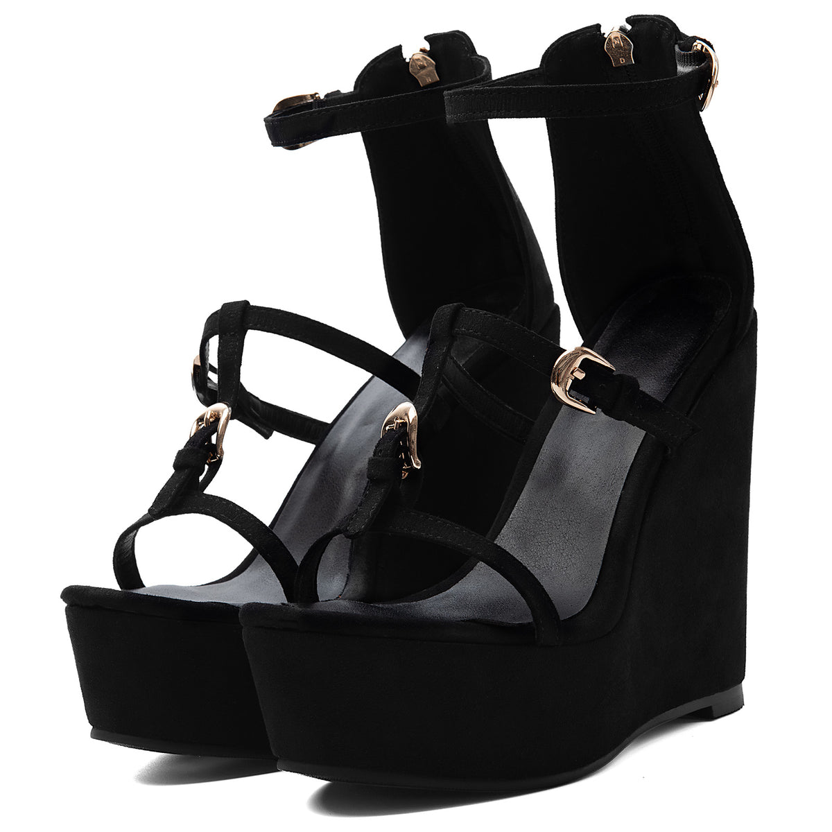 Regal Restraint Wedge Heels