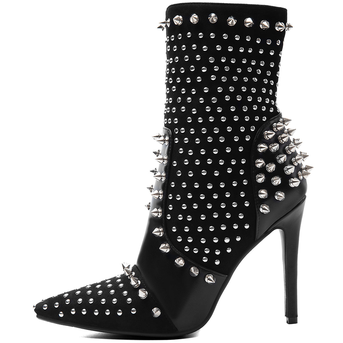 Vandal Stiletto Heel Boots