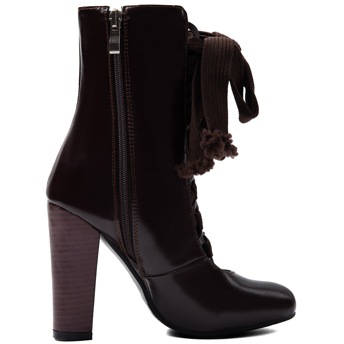 The Lacebound Heel Boots