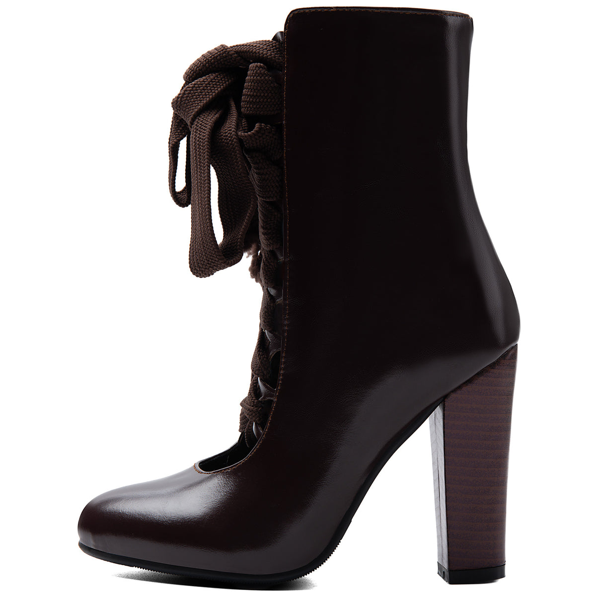 The Lacebound Heel Boots