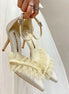 Pearl N’ Flower Heels