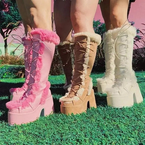 Dolls Heel Boots