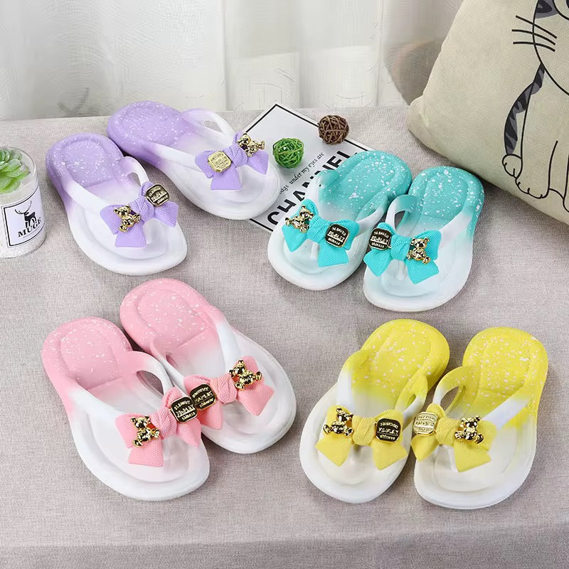 Luxe Bow Slides