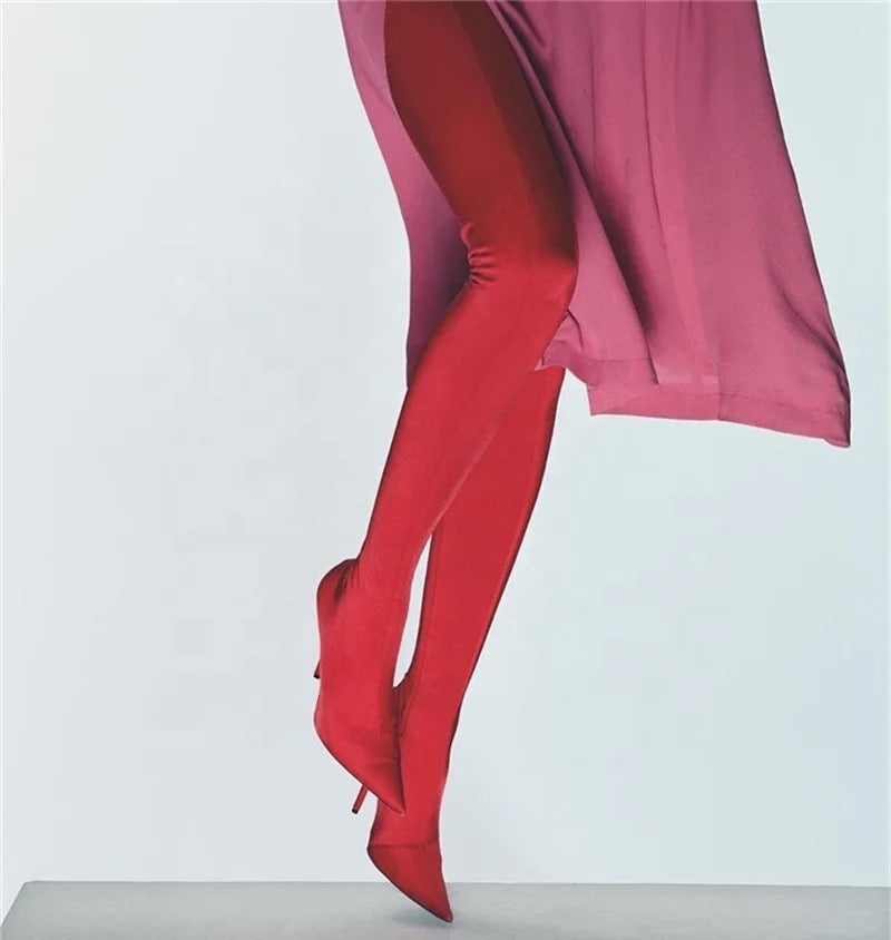 Ultra High Pants Boots - Dupe Department 