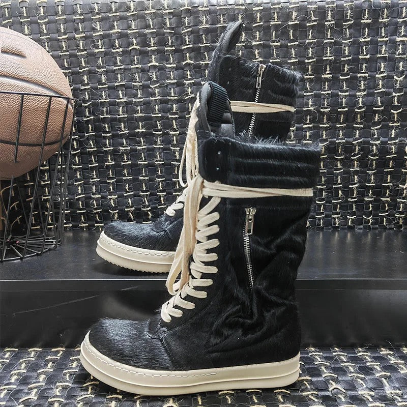 Furry RickiO Ankle Shoes