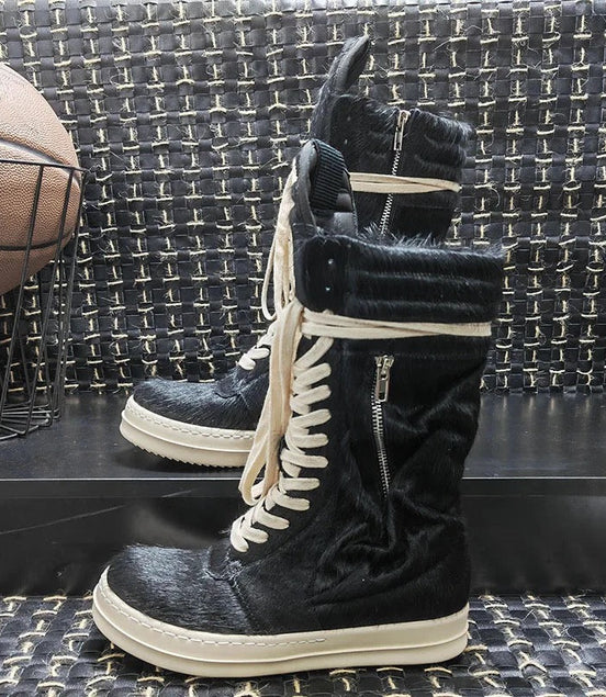 Furry RickiO Ankle Shoes