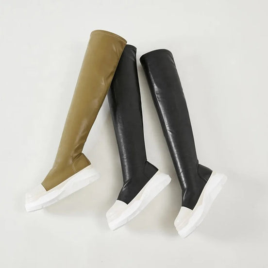 Thigh High Shoes - Dupe Department 