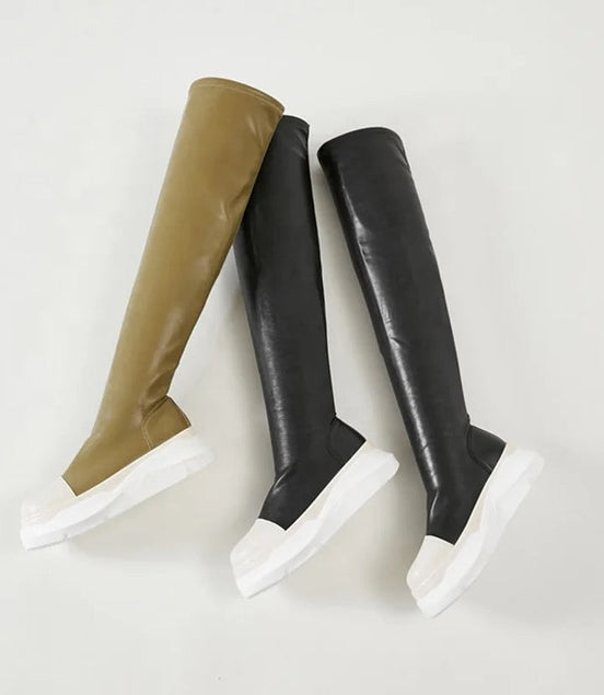Thigh High Shoes - Dupe Department 