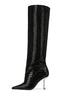 Let’s Go Kitty Heel Boots
