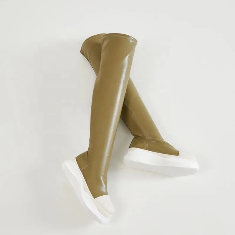 Thigh High Shoes - Dupe Department 