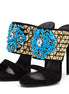 Rivet Stone Heels - Dupe Department 