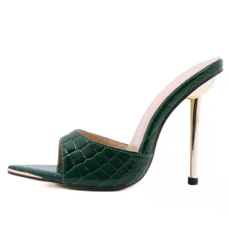 Snake Skin Heels