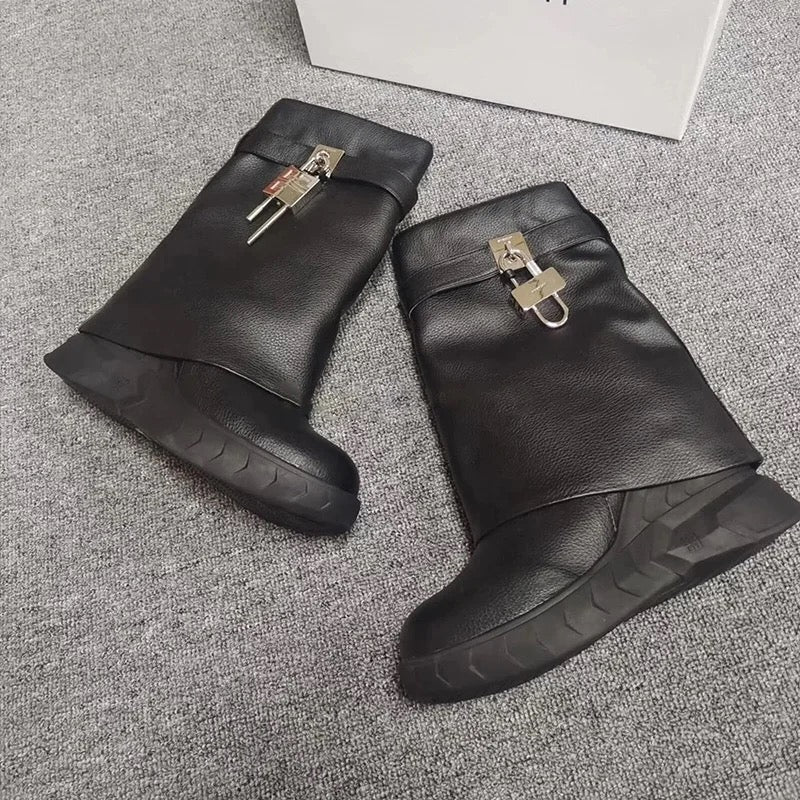 Gissep Shark Boots Low - Dupe Department 