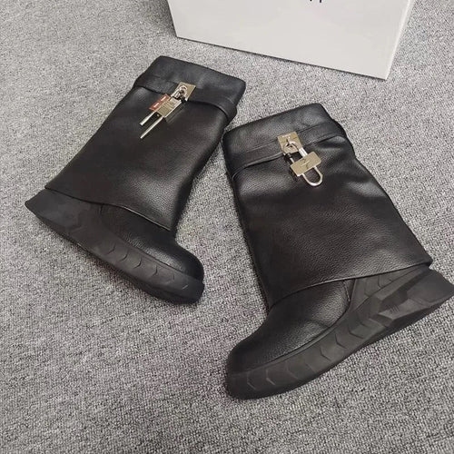 Gissep Shark Boots Low - Dupe Department 