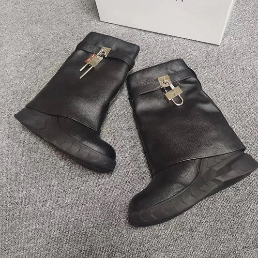 Gissep Shark Boots Low - Dupe Department 