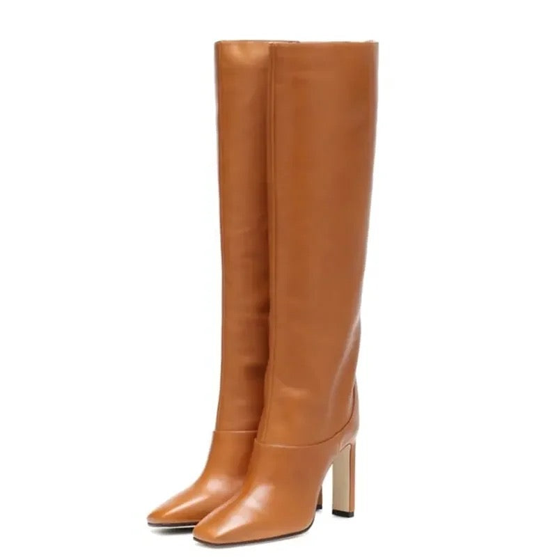 Neutral Bae Heel Boots