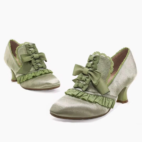 Silk Balleto Heels