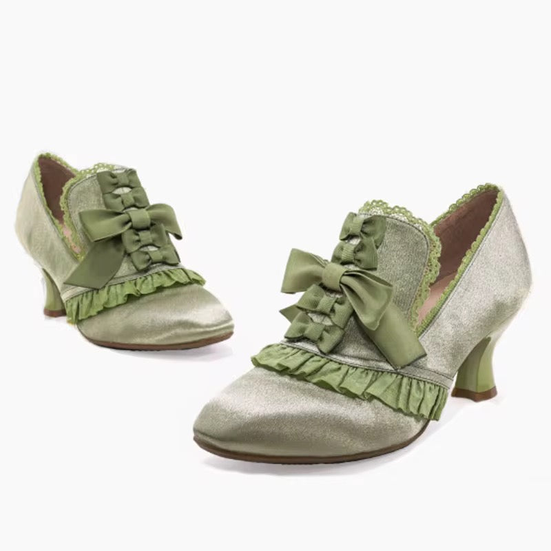Silk Balleto Heels