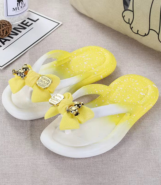 Luxe Bow Slides