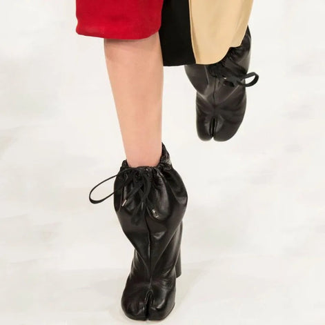 LuxeSplit Toe Heels