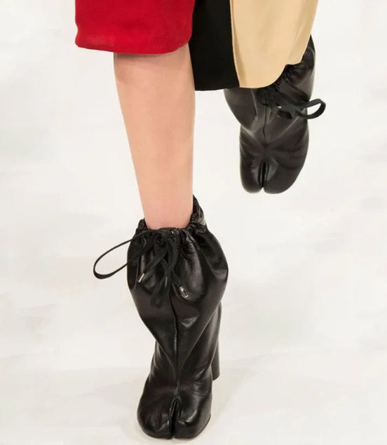LuxeSplit Toe Heels