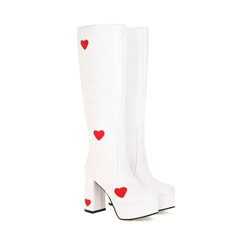 Love Me Heel Boots - Dupe Department 