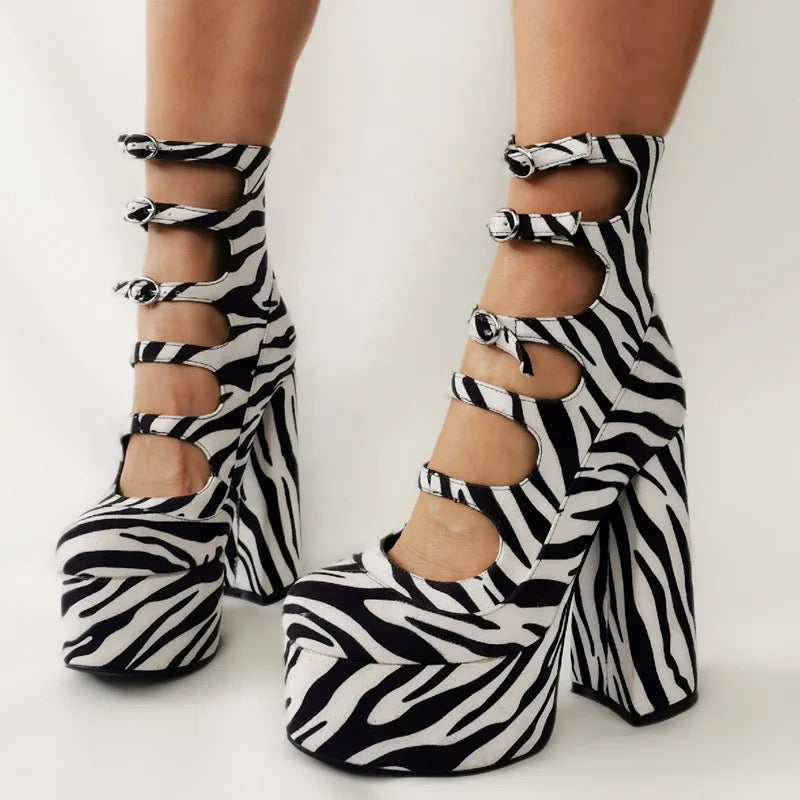Zeno Platform Heels