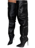 Thigh High Zipper Boots