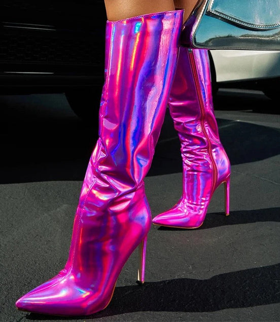 Holo Heel Boots