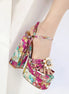 Floral Heels - Dupe Department 