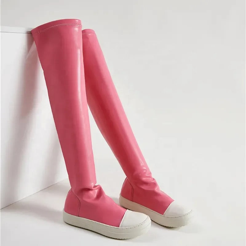 Thigh High Shoes - Dupe Department 