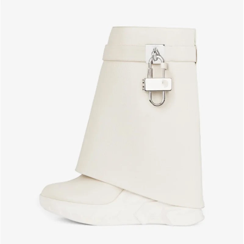 Venchi Fur Shark Boots