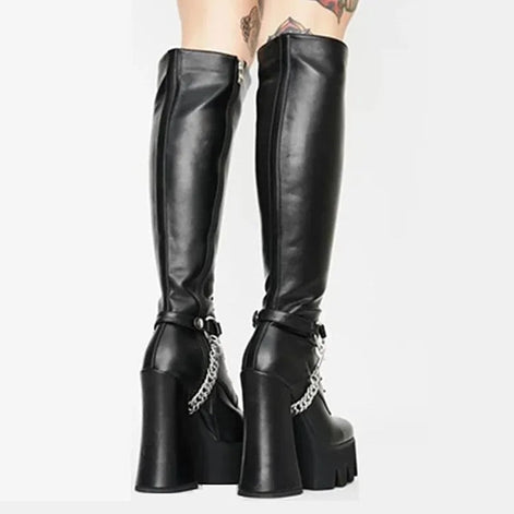 Goth Gurlz Heel Boots