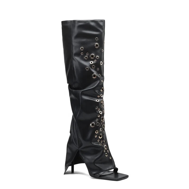 Baddie Bandit Heel Boots - Dupe Department 