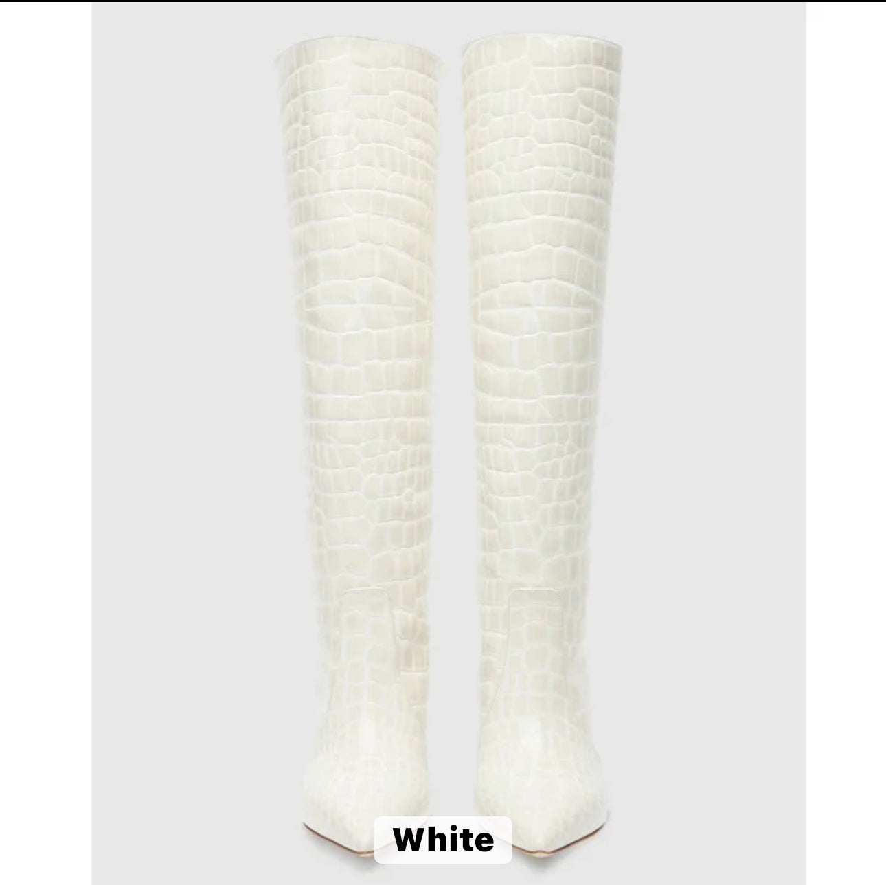 Fluorescent Animal Print Heel Boots - Dupe Department 