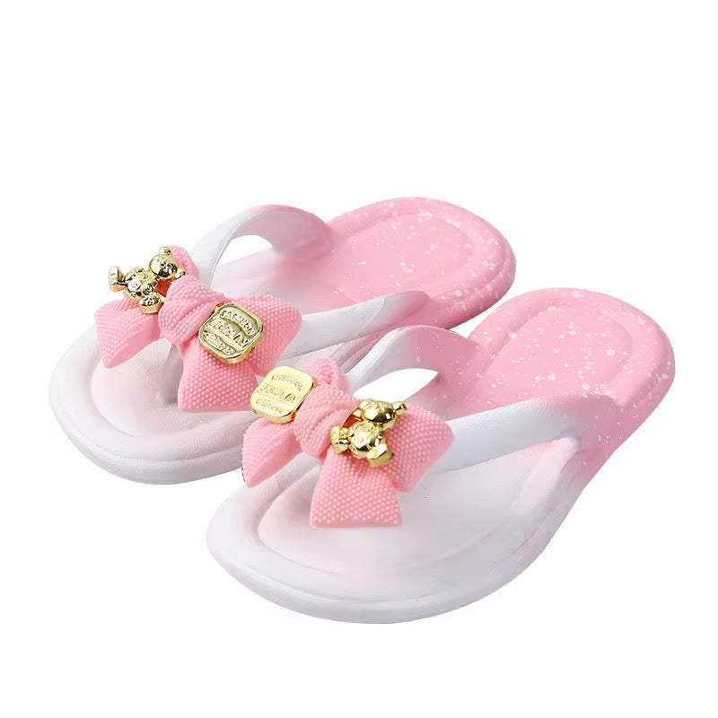 Luxe Bow Slides