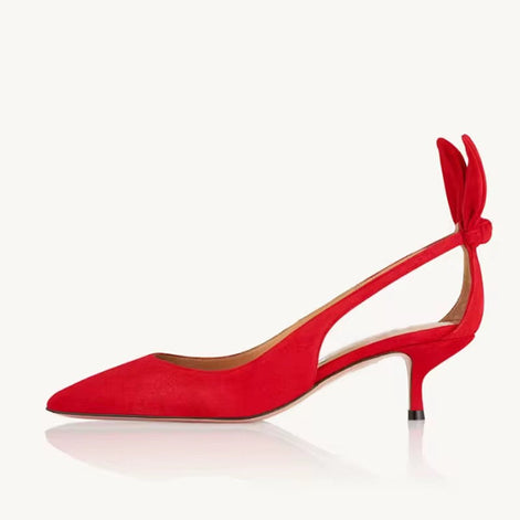 Classic Suede Heels