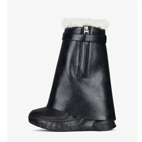 Venchi Fur Boots - Dupe Department 