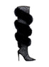 Fur High Heel Boots