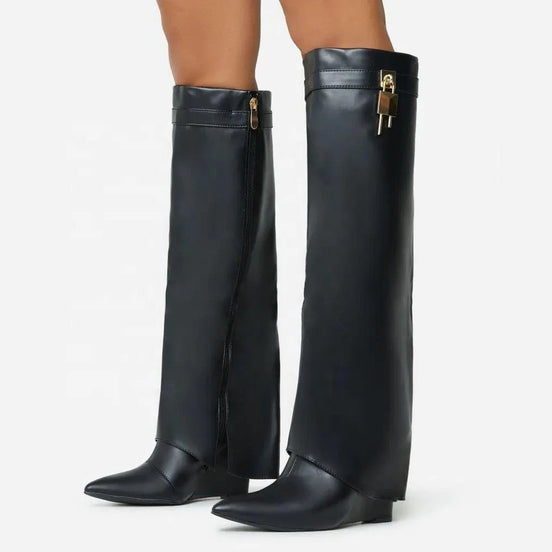 Venchi Shark Boots XL - Dupe Department 