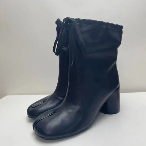 LuxeSplit Toe Heels