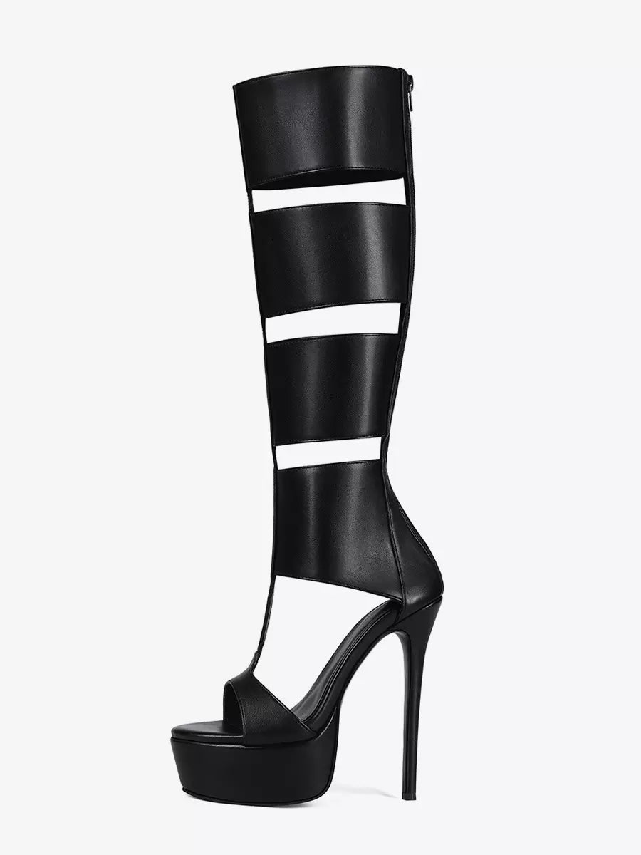 IT GIRL ‘GLADIATOR+’ Heel Boots