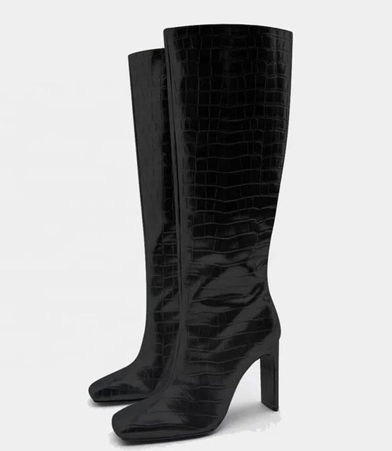 Like A Snake Boots - Dupe Department 